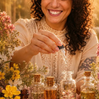 Capa do Curso Ativação dos Florais